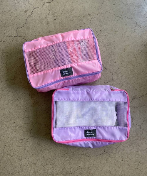 repipi armario（レピピ アルマリオ）の「【Tripit!】2daysポーチ（ポーチ・キッズ・ブラック×ホワイト/ブルー系その他/パープル系その他・ONESIZE）」の3枚目の写真