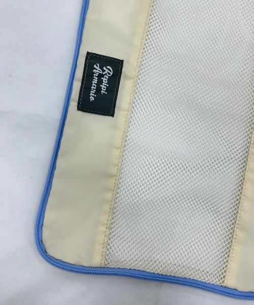 repipi armario（レピピ アルマリオ）の「【Tripit!】2daysポーチ（ポーチ・キッズ・ブラック×ホワイト/ブルー系その他/パープル系その他・ONESIZE）」の14枚目の写真