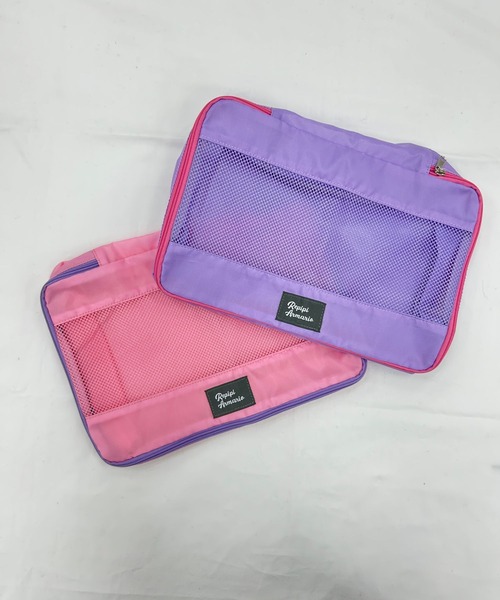 repipi armario（レピピ アルマリオ）の「【Tripit!】2daysポーチ（ポーチ・キッズ・ブラック×ホワイト/ブルー系その他/パープル系その他・ONESIZE）」の20枚目の写真