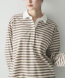 URBAN RESEARCH | シャツカラーマルチボーダーカットソー(シャツ/ブラウス)