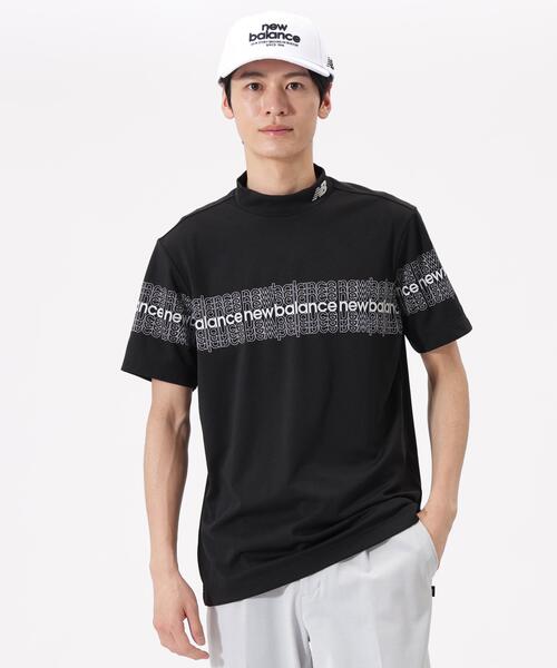 New Balance Golf(ニューバランスゴルフ)の「超速乾 半袖 モックネック プルオーバー (MENS)(Tシャツ/カットソー・メンズ・ホワイト/イエロー/ブラック・MEDIUM/XX-LARGE/LARGE/X-LARGE)」の2枚目の写真