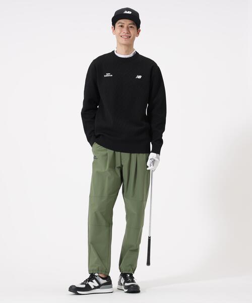 New Balance Golf(ニューバランスゴルフ)の「超速乾 半袖 モックネック プルオーバー (MENS)(Tシャツ/カットソー・メンズ・ホワイト/イエロー/ブラック・MEDIUM/XX-LARGE/LARGE/X-LARGE)」の4枚目の写真
