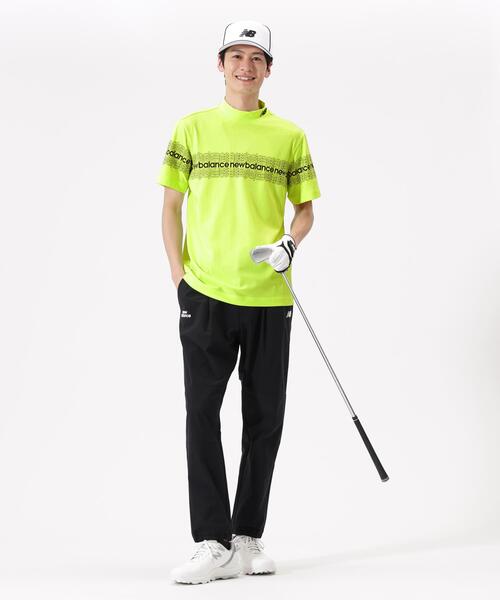 New Balance Golf(ニューバランスゴルフ)の「超速乾 半袖 モックネック プルオーバー (MENS)(Tシャツ/カットソー・メンズ・ホワイト/イエロー/ブラック・MEDIUM/XX-LARGE/LARGE/X-LARGE)」の9枚目の写真