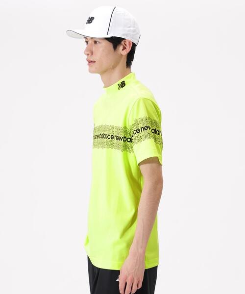 New Balance Golf(ニューバランスゴルフ)の「超速乾 半袖 モックネック プルオーバー (MENS)(Tシャツ/カットソー・メンズ・ホワイト/イエロー/ブラック・MEDIUM/XX-LARGE/LARGE/X-LARGE)」の10枚目の写真