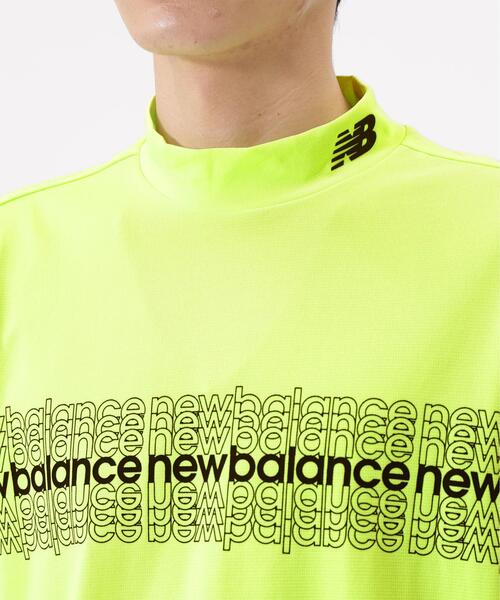 New Balance Golf(ニューバランスゴルフ)の「超速乾 半袖 モックネック プルオーバー (MENS)(Tシャツ/カットソー・メンズ・ホワイト/イエロー/ブラック・MEDIUM/XX-LARGE/LARGE/X-LARGE)」の12枚目の写真