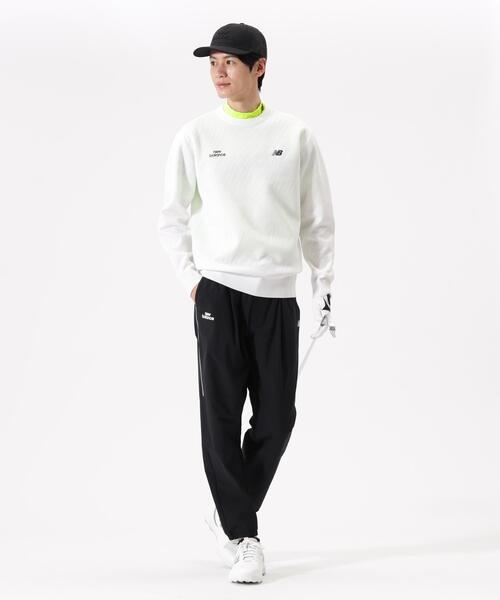 New Balance Golf(ニューバランスゴルフ)の「超速乾 半袖 モックネック プルオーバー (MENS)(Tシャツ/カットソー・メンズ・ホワイト/イエロー/ブラック・MEDIUM/XX-LARGE/LARGE/X-LARGE)」の15枚目の写真