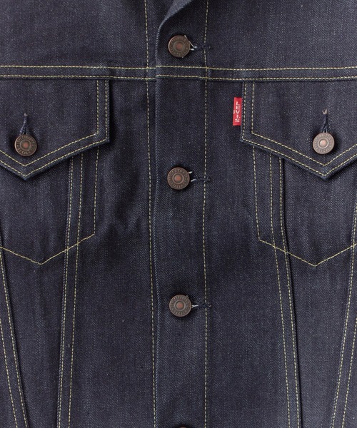 LEVI'S VINTAGE CLOTHING（リーバイスビンテージクロージング）の「Levi's VINTAGE CLOTHING/リーバイスビンテージクロージング LVC 1961 TYPEIII トラッカージャケット オーガニック 557XX ヴィンテージ リジットデニム 2026年春夏（デニムジャケット・メンズ・インディゴブルー・M/L/XL）」の11枚目の写真