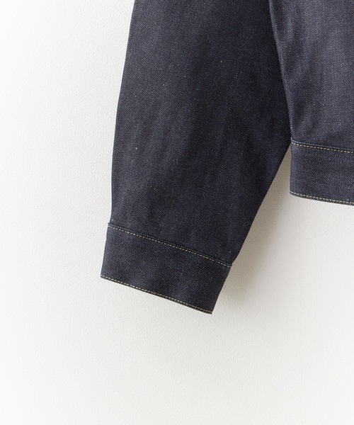 LEVI'S VINTAGE CLOTHING（リーバイスビンテージクロージング）の「Levi's VINTAGE CLOTHING/リーバイスビンテージクロージング LVC 1961 TYPEIII トラッカージャケット オーガニック 557XX ヴィンテージ リジットデニム 2026年春夏（デニムジャケット・メンズ・インディゴブルー・M/L/XL）」の4枚目の写真