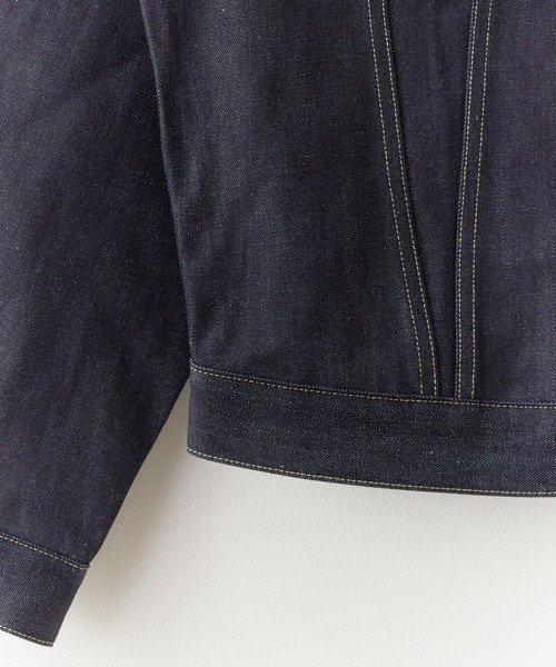 LEVI'S VINTAGE CLOTHING（リーバイスビンテージクロージング）の「Levi's VINTAGE CLOTHING/リーバイスビンテージクロージング LVC 1961 TYPEIII トラッカージャケット オーガニック 557XX ヴィンテージ リジットデニム 2026年春夏（デニムジャケット・メンズ・インディゴブルー・M/L/XL）」の5枚目の写真