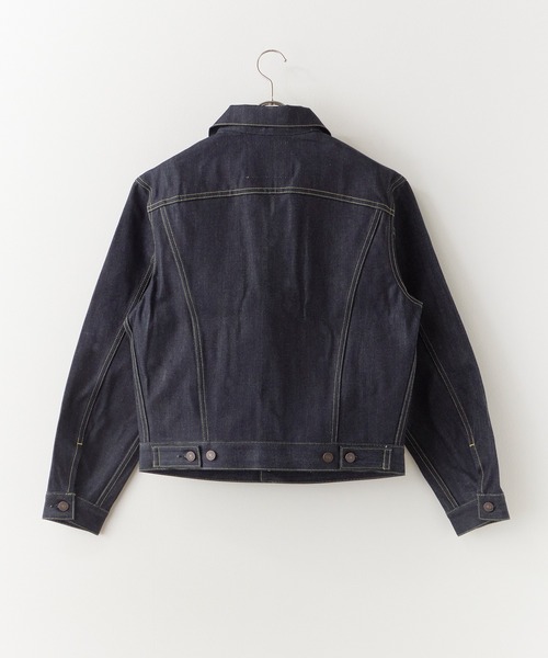 LEVI'S VINTAGE CLOTHING（リーバイスビンテージクロージング）の「Levi's VINTAGE CLOTHING/リーバイスビンテージクロージング LVC 1961 TYPEIII トラッカージャケット オーガニック 557XX ヴィンテージ リジットデニム 2026年春夏（デニムジャケット・メンズ・インディゴブルー・M/L/XL）」の6枚目の写真
