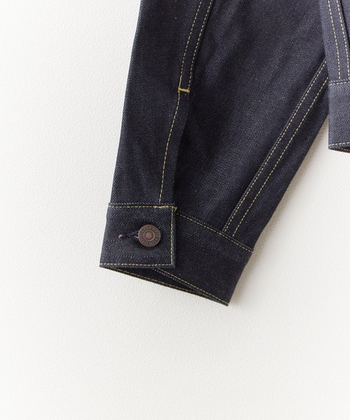 LEVI'S VINTAGE CLOTHING（リーバイスビンテージクロージング）の「Levi's VINTAGE CLOTHING/リーバイスビンテージクロージング LVC 1961 TYPEIII トラッカージャケット オーガニック 557XX ヴィンテージ リジットデニム 2026年春夏（デニムジャケット・メンズ・インディゴブルー・M/L/XL）」の7枚目の写真