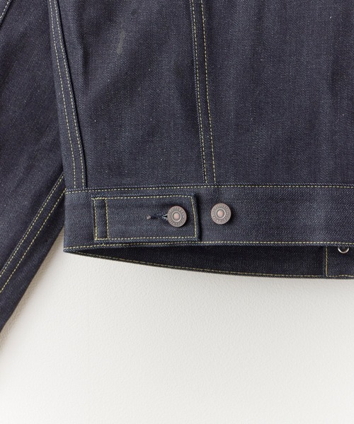 LEVI'S VINTAGE CLOTHING（リーバイスビンテージクロージング）の「Levi's VINTAGE CLOTHING/リーバイスビンテージクロージング LVC 1961 TYPEIII トラッカージャケット オーガニック 557XX ヴィンテージ リジットデニム 2026年春夏（デニムジャケット・メンズ・インディゴブルー・M/L/XL）」の8枚目の写真