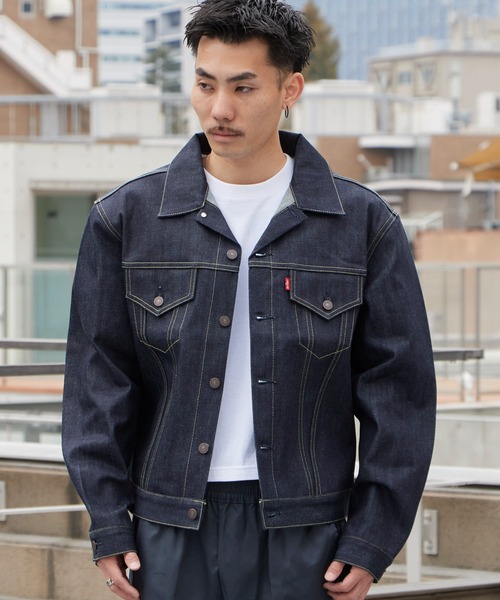 LEVI'S VINTAGE CLOTHING（リーバイスビンテージクロージング）の「Levi's VINTAGE CLOTHING/リーバイスビンテージクロージング LVC 1961 TYPEIII トラッカージャケット オーガニック 557XX ヴィンテージ リジットデニム 2026年春夏（デニムジャケット・メンズ・インディゴブルー・M/L/XL）」の14枚目の写真