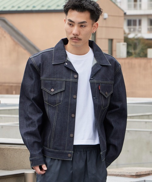 LEVI'S VINTAGE CLOTHING（リーバイスビンテージクロージング）の「Levi's VINTAGE CLOTHING/リーバイスビンテージクロージング LVC 1961 TYPEIII トラッカージャケット オーガニック 557XX ヴィンテージ リジットデニム 2026年春夏（デニムジャケット・メンズ・インディゴブルー・M/L/XL）」の16枚目の写真
