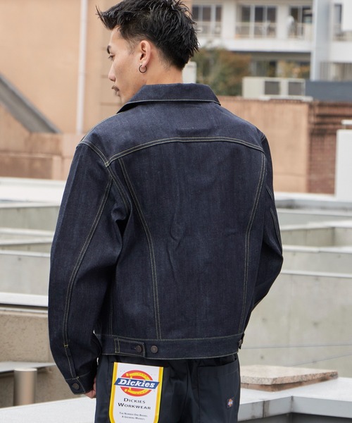 LEVI'S VINTAGE CLOTHING（リーバイスビンテージクロージング）の「Levi's VINTAGE CLOTHING/リーバイスビンテージクロージング LVC 1961 TYPEIII トラッカージャケット オーガニック 557XX ヴィンテージ リジットデニム 2026年春夏（デニムジャケット・メンズ・インディゴブルー・M/L/XL）」の20枚目の写真