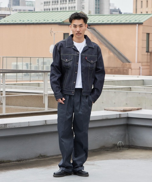LEVI'S VINTAGE CLOTHING（リーバイスビンテージクロージング）の「Levi's VINTAGE CLOTHING/リーバイスビンテージクロージング LVC 1961 TYPEIII トラッカージャケット オーガニック 557XX ヴィンテージ リジットデニム 2026年春夏（デニムジャケット・メンズ・インディゴブルー・M/L/XL）」の22枚目の写真