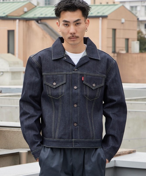 LEVI'S VINTAGE CLOTHING（リーバイスビンテージクロージング）の「Levi's VINTAGE CLOTHING/リーバイスビンテージクロージング LVC 1961 TYPEIII トラッカージャケット オーガニック 557XX ヴィンテージ リジットデニム 2026年春夏（デニムジャケット・メンズ・インディゴブルー・M/L/XL）」の17枚目の写真