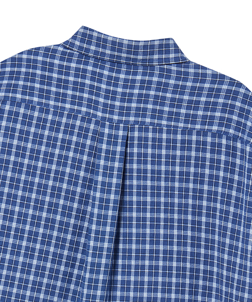 Beyond Closet（-）の「[コレクションライン] ソフトファブリックマリン半袖シャツ ネイビー（シャツ/ブラウス・メンズ・その他・MEDIUM/LARGE）」の5枚目の写真