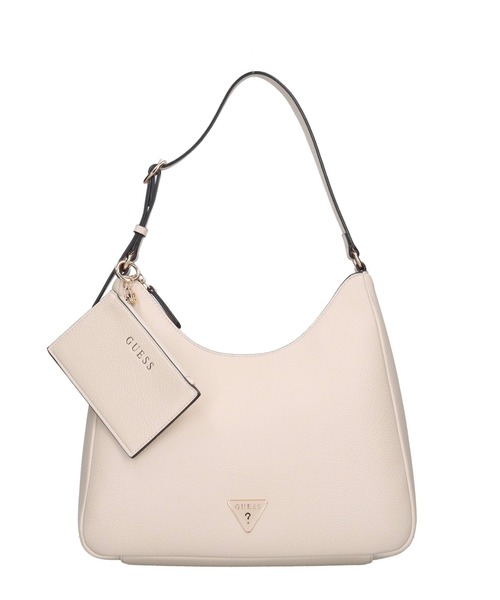 Guess(ゲス)の「【GUESS】ゲス WELLS SHOULDER SATCHEL ショルダーバッグ(ショルダーバッグ・レディース・ブラック/ブラウン/アイボリー・FREE)」の1枚目の写真