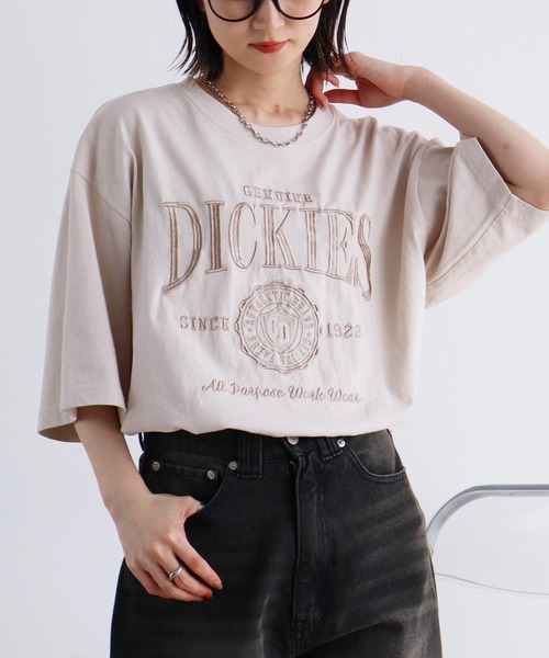 Dickies(ディッキーズ)の「【GENUINE DICKIES/ジェニュインディッキーズ】刺繍&プリント アソート ショートスリーブ Tシャツ(Tシャツ/カットソー・メンズ・ブラック系その他2/ブラック系その他7/ホワイト系1/ホワイト系2/ホワイト系3/ホワイト系7/ホワイト系8/ホワイト系9/ブラック系1/ブラック系2/ブラック系3/ブラウン系3/カーキ系1/カーキ系2/ネイビー系1/オートミール/ブラック系その他/アイボリー/ブラウン系1/ブラウン系2/ホワイト系5/ブラック系その他3/ブラック系その他5/ネイビー系2/ホワイト系4/ホワイト系6/ブラック系その他4/ブラック系その他6/ダークブルー・M/L/XL)」の8枚目の写真