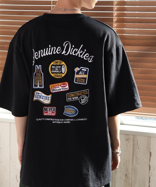 Dickies(ディッキーズ)の「【GENUINE DICKIES/ジェニュインディッキーズ】刺繍&プリント アソート ショートスリーブ Tシャツ(Tシャツ/カットソー・メンズ・ブラック系その他2/ブラック系その他7/ホワイト系1/ホワイト系2/ホワイト系3/ホワイト系7/ホワイト系8/ホワイト系9/ブラック系1/ブラック系2/ブラック系3/ブラウン系3/カーキ系1/カーキ系2/ネイビー系1/オートミール/ブラック系その他/アイボリー/ブラウン系1/ブラウン系2/ホワイト系5/ブラック系その他3/ブラック系その他5/ネイビー系2/ホワイト系4/ホワイト系6/ブラック系その他4/ブラック系その他6/ダークブルー・M/L/XL)」の18枚目の写真