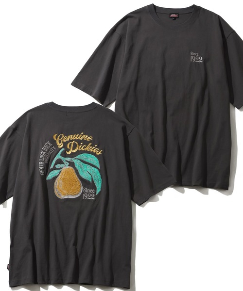 Dickies(ディッキーズ)の「【GENUINE DICKIES/ジェニュインディッキーズ】刺繍&プリント アソート ショートスリーブ Tシャツ(Tシャツ/カットソー・メンズ・ブラック系その他2/ブラック系その他7/ホワイト系1/ホワイト系2/ホワイト系3/ホワイト系7/ホワイト系8/ホワイト系9/ブラック系1/ブラック系2/ブラック系3/ブラウン系3/カーキ系1/カーキ系2/ネイビー系1/オートミール/ブラック系その他/アイボリー/ブラウン系1/ブラウン系2/ホワイト系5/ブラック系その他3/ブラック系その他5/ネイビー系2/ホワイト系4/ホワイト系6/ブラック系その他4/ブラック系その他6/ダークブルー・M/L/XL)」の1枚目の写真