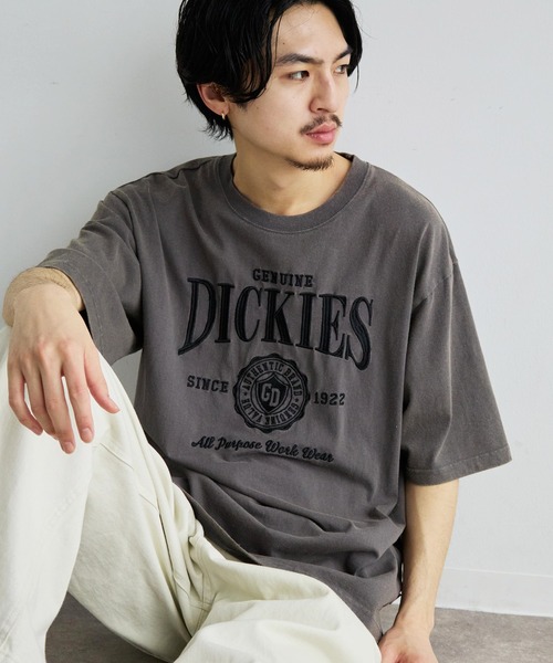 Dickies(ディッキーズ)の「【GENUINE DICKIES/ジェニュインディッキーズ】刺繍&プリント アソート ショートスリーブ Tシャツ(Tシャツ/カットソー・メンズ・ブラック系その他2/ブラック系その他7/ホワイト系1/ホワイト系2/ホワイト系3/ホワイト系7/ホワイト系8/ホワイト系9/ブラック系1/ブラック系2/ブラック系3/ブラウン系3/カーキ系1/カーキ系2/ネイビー系1/オートミール/ブラック系その他/アイボリー/ブラウン系1/ブラウン系2/ホワイト系5/ブラック系その他3/ブラック系その他5/ネイビー系2/ホワイト系4/ホワイト系6/ブラック系その他4/ブラック系その他6/ダークブルー・M/L/XL)」の16枚目の写真