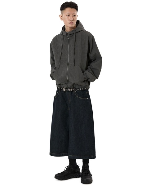 OY(オーワイ)の「『OY/オーワイ』WIDE VOLUME SHORTS /ワイドボリュームショートパンツ(デニムパンツ・メンズ・ライトブルー/インディゴブルー/ブルー・S/L/M)」の14枚目の写真