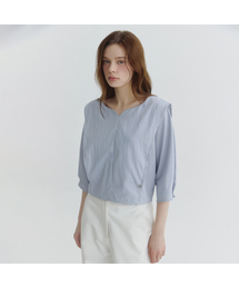 MICANE（ミケーネ）の「アベリー ハートネック ブラウス（シャツ/ブラウス）」