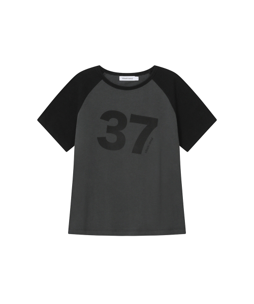 Miseki SEOUL(ミセキソウル)の「Miseki 37 raglan short sleeve CHARCOAL(Tシャツ/カットソー・レディース・その他・2/1)」の2枚目の写真