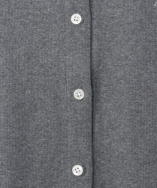 U.S. POLO ASSN.(ユーエスポロアッスン)の「【Ada.別注 U.S. POLO ASSN.】チェックドッキング リボン 半袖 カーディガン レイヤード風 トップス ◎(シャツ/ブラウス・レディース・ネイビー/ピンク/チャコール・FREE)」の14枚目の写真