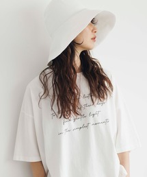 studio CLIP | 《natural by clip》シルキーバイオロゴTシャツ(Tシャツ/カットソー)