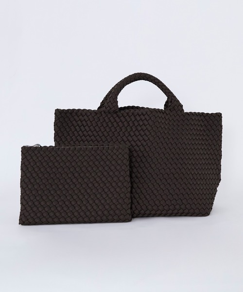 NAGHEDI(ナゲディ)の「【NAGHEDI】トートバッグ-St Barths Medium Tote(トートバッグ・レディース・ダークブラウン・M)」の13枚目の写真