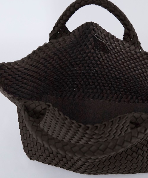 NAGHEDI(ナゲディ)の「【NAGHEDI】トートバッグ-St Barths Medium Tote(トートバッグ・レディース・ダークブラウン・M)」の14枚目の写真
