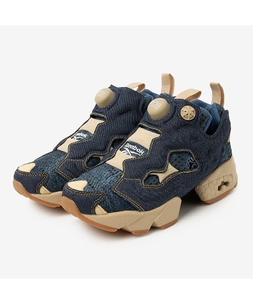Reebok(リーボック)の「インスタポンプ フューリー 94 / INSTAPUMP FURY 94(スニーカー・メンズ・ライトグリーン/ブルー/ブラック・26.0cm/25.5cm/25.0cm/24.0cm/24.5cm/23.5cm/23.0cm/31cm/30.0cm/29.0cm/28.5cm/28.0cm/27.5cm/27.0cm/26.5cm/22.0cm)」の9枚目の写真