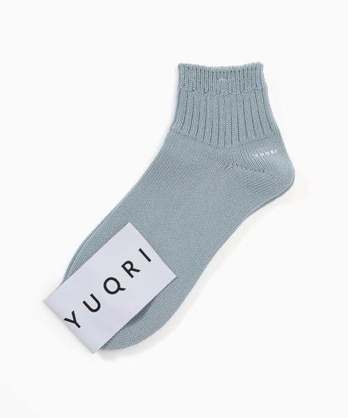 YUQRI(ユクリ)の「YUQRI Walky short(ソックス/靴下・メンズ・ブラック/ホワイト/ブルー/ベージュ・FREE)」の4枚目の写真