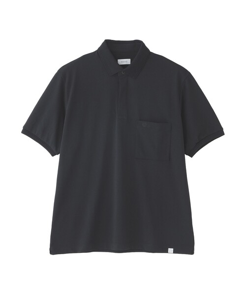 MACKINTOSH PHILOSOPHY（ﾏｯｷﾝﾄｯｼｭ ﾌｨﾛｿﾌｨｰ）の「【WEEKENDER】 ELYPOLO（イーリーポロ） ソフトメッシュカノコ（ポロシャツ・メンズ・ネイビー/グリーン/ベージュ系その他4/ホワイト/ブラック/ダークネイビー/グレー系その他2/オフホワイト・40/38）」の4枚目の写真