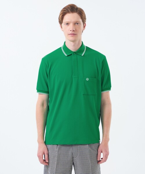 MACKINTOSH PHILOSOPHY（ﾏｯｷﾝﾄｯｼｭ ﾌｨﾛｿﾌｨｰ）の「【WEEKENDER】 ELYPOLO（イーリーポロ） ソフトメッシュカノコ（ポロシャツ・メンズ・ネイビー/グリーン/ベージュ系その他4/ホワイト/ブラック/ダークネイビー/グレー系その他2/オフホワイト・40/38）」の16枚目の写真