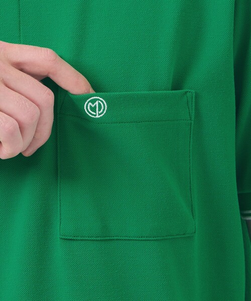 MACKINTOSH PHILOSOPHY（ﾏｯｷﾝﾄｯｼｭ ﾌｨﾛｿﾌｨｰ）の「【WEEKENDER】 ELYPOLO（イーリーポロ） ソフトメッシュカノコ（ポロシャツ・メンズ・ネイビー/グリーン/ベージュ系その他4/ホワイト/ブラック/ダークネイビー/グレー系その他2/オフホワイト・40/38）」の20枚目の写真