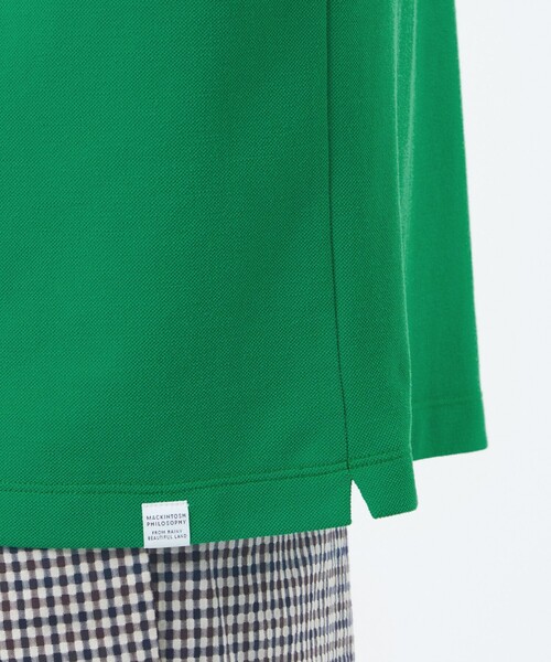 MACKINTOSH PHILOSOPHY（ﾏｯｷﾝﾄｯｼｭ ﾌｨﾛｿﾌｨｰ）の「【WEEKENDER】 ELYPOLO（イーリーポロ） ソフトメッシュカノコ（ポロシャツ・メンズ・ネイビー/グリーン/ベージュ系その他4/ホワイト/ブラック/ダークネイビー/グレー系その他2/オフホワイト・40/38）」の21枚目の写真