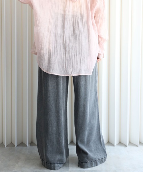 model：164cm. 着用サイズ：FREE
