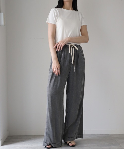 model：164cm. 着用サイズ：FREE