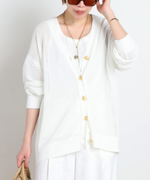 EVERYDAY I LIKE.（エヴリディアイライク）の「*TONIC Vネックカーディガン（カーディガン/ボレロ）」