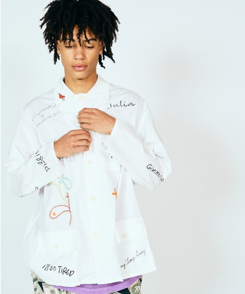 THRIFTY LOOK(スリフティールック)の「TRIFTY LOOK スリフティルック / MEMORIAL ACTIVE COVERALL(カバーオール・メンズ・ブラック/ホワイト/ナチュラル・SMALL/MEDIUM/LARGE)」の10枚目の写真