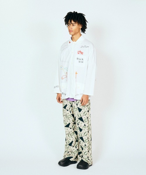 THRIFTY LOOK(スリフティールック)の「TRIFTY LOOK スリフティルック / MEMORIAL ACTIVE COVERALL(カバーオール・メンズ・ブラック/ホワイト/ナチュラル・SMALL/MEDIUM/LARGE)」の5枚目の写真