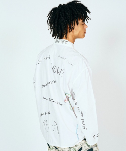 THRIFTY LOOK(スリフティールック)の「TRIFTY LOOK スリフティルック / MEMORIAL ACTIVE COVERALL(カバーオール・メンズ・ブラック/ホワイト/ナチュラル・SMALL/MEDIUM/LARGE)」の8枚目の写真
