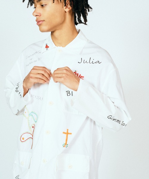 THRIFTY LOOK(スリフティールック)の「TRIFTY LOOK スリフティルック / MEMORIAL ACTIVE COVERALL(カバーオール・メンズ・ブラック/ホワイト/ナチュラル・SMALL/MEDIUM/LARGE)」の11枚目の写真