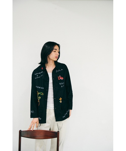 THRIFTY LOOK(スリフティールック)の「TRIFTY LOOK スリフティルック / MEMORIAL ACTIVE COVERALL(カバーオール・メンズ・ブラック/ホワイト/ナチュラル・SMALL/MEDIUM/LARGE)」の13枚目の写真
