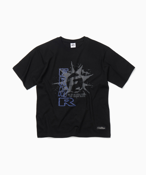 FREEMARIO（フリーマリオ）の「FRMR ペインテッドTシャツ [ブラック]（Tシャツ/カットソー・レディース・ブラック・SMALL/MEDIUM）」の2枚目の写真