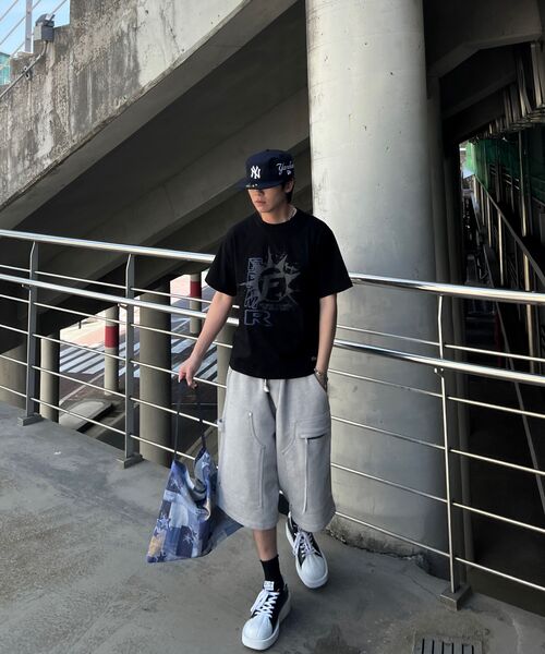 FREEMARIO（フリーマリオ）の「FRMR ペインテッドTシャツ [ブラック]（Tシャツ/カットソー・レディース・ブラック・SMALL/MEDIUM）」の7枚目の写真